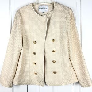 Elizabeth McKay Ivory OfficeWear Blazer Jacket